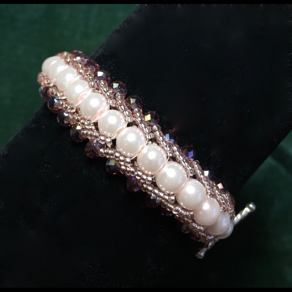 SJC Crystal Bracelet with .925 SS Clasp - Picture 3 of 4